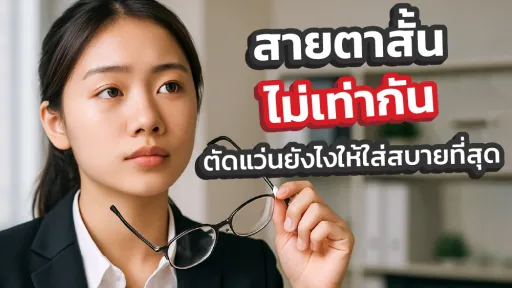  สายตาสั้นไม่เท่ากัน