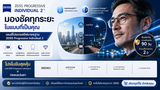 โปรโมชั่น Zeiss Progressive Individual
