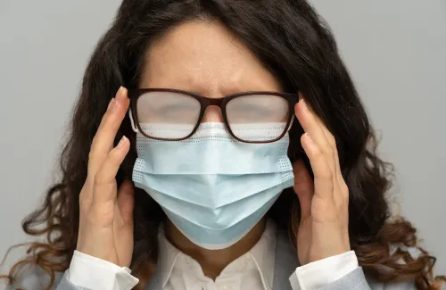 แว่นเป็นฝ้า