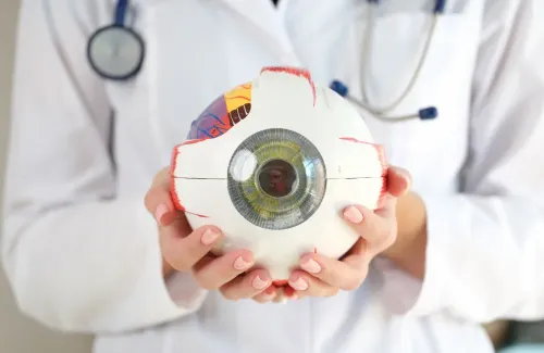 ส่วนประกอบของดวงตา มีอะไรบ้าง