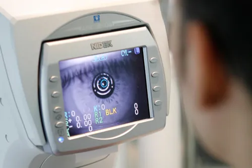 ขั้นตอนในการวัดสายตา