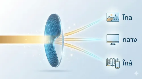 8 ความลับเลนส์โปรเกรสซีฟ (Progressive Lenses) ที่วัย 40+ ต้องรู้ก่อนตัดแว่น