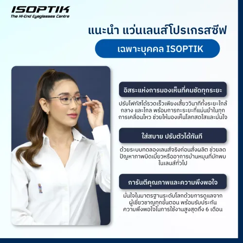 แว่นเลนส์โปรเกรสซีฟ