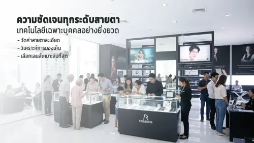 เลนส์สั่งผลิตเฉพาะบุคคล ISOPTIK ราคาเริ่มต้นคู่ละ 3,300 บาท