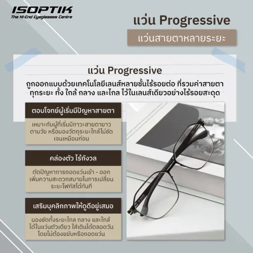 แว่น Progressive