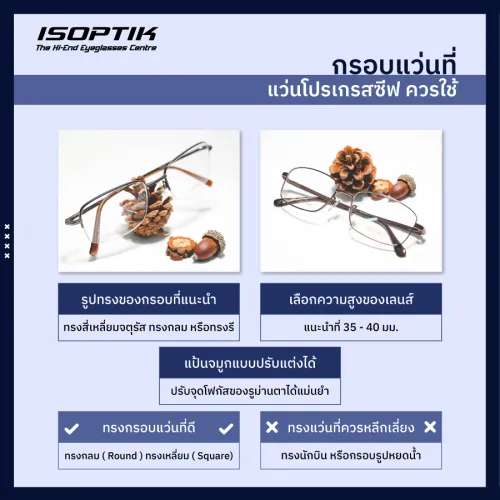 ตัดแว่นโปรเกรสซีฟ