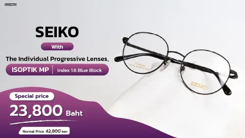 Titanium Frames (Japan) + ISOPTIK MP Individualized Lenses