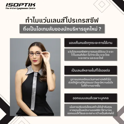 แว่นเลนส์โปรเกรสซีฟ