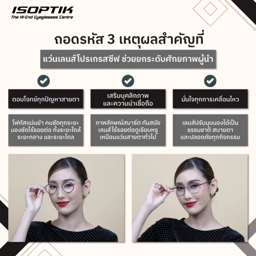แว่นเลนส์โปรเกรสซีฟ