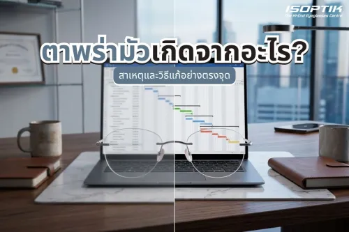 สาย ตาพร่า มัว วิธีแก้