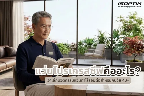 แว่นโปรเกรสซีฟ คือ