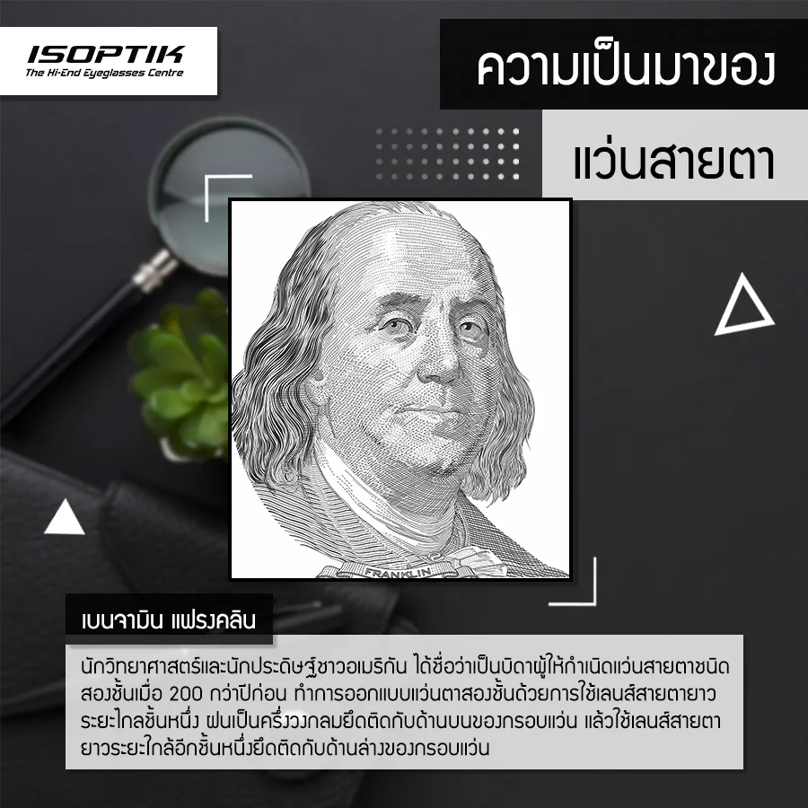 เลนส์โปรเกรสซีฟ อัจฉริยะ มีประวัติความเป็นมาอย่างไร ?