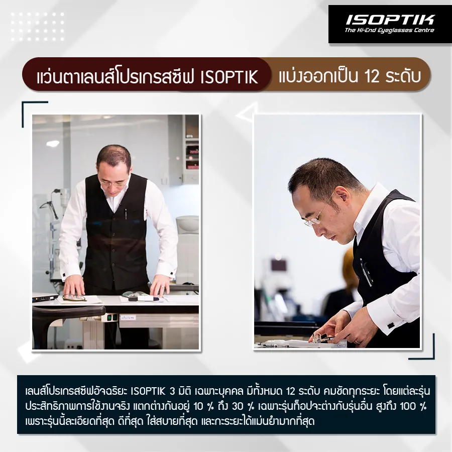 เลนส์โปรเกรสซีฟ ISOPTIK ช่วยเพิ่มพลังสมอง ได้อย่างไร