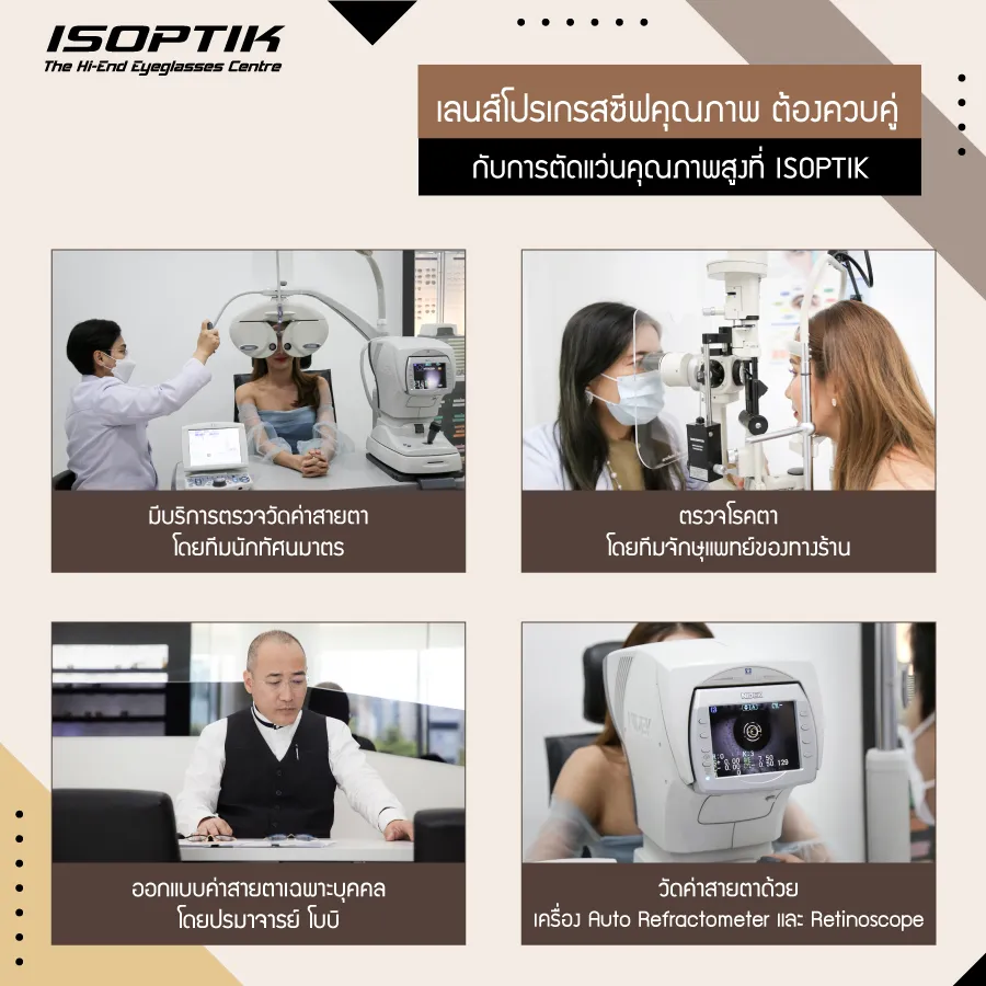 พบกับ เลนส์โปรเกรสซีฟ Rodenstock ราคา Update ล่าสุด ได้ที่ ISOPTIK