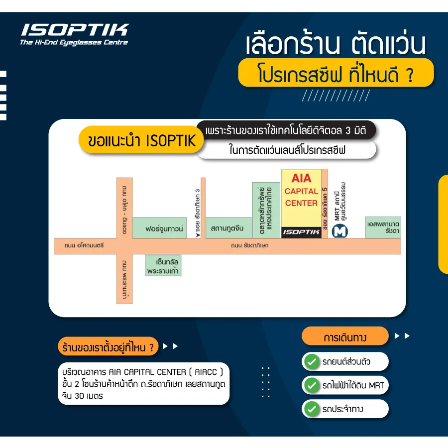 ตัดแว่น โปรเกรสซีฟ ที่ไหน