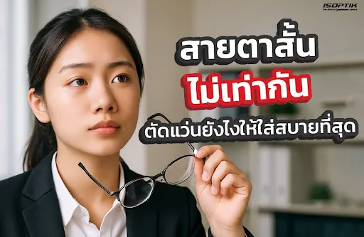 สายตาสั้นไม่เท่ากัน 